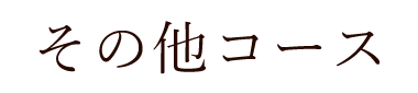 その他コース